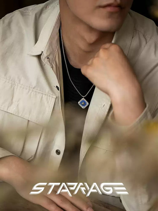 STRRY AGE Series · Lapis Lazuli Celestial Necklace