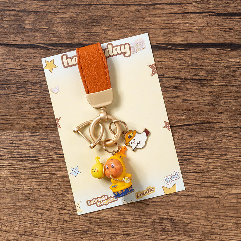 DIY Star Buddy Keychain – Soft Rubber Phone & Bag Charm Pendant