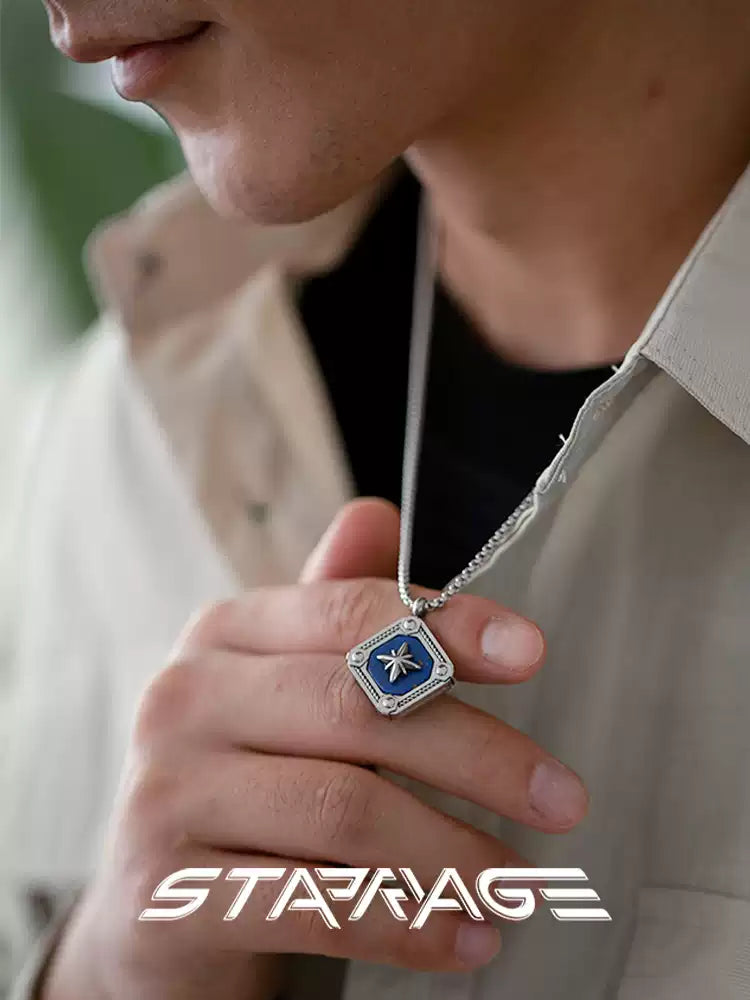 STRRY AGE Series · Lapis Lazuli Celestial Necklace