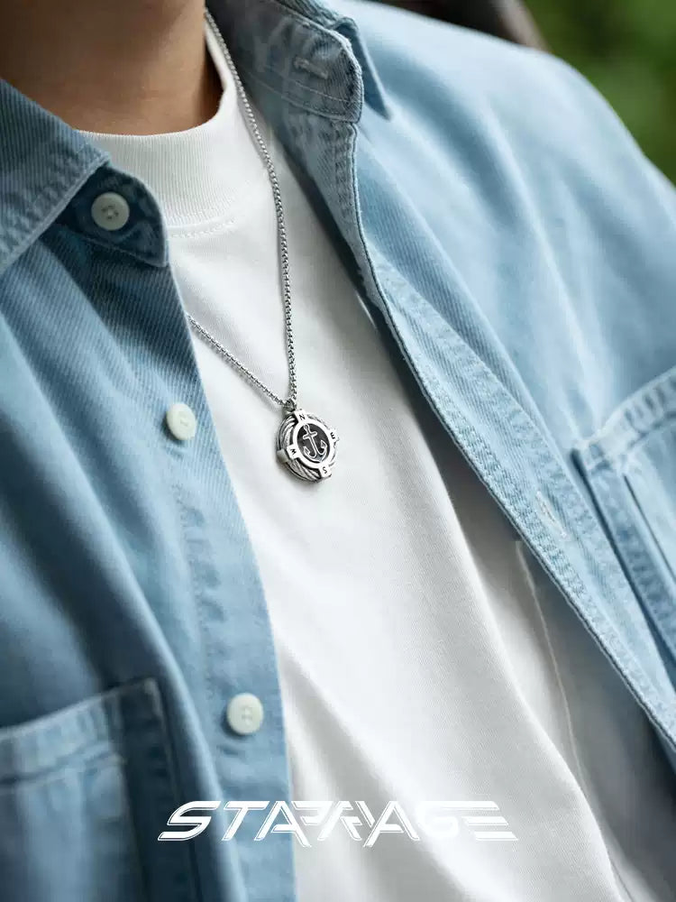 STRRY AGE Series · Anchor Harbor Men’s Necklace