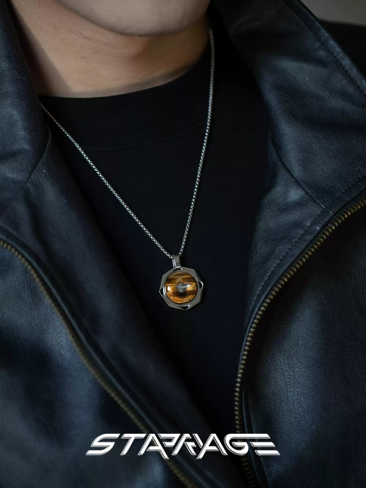STRRY AGE Series · Star Ring Realm Pendant Necklace