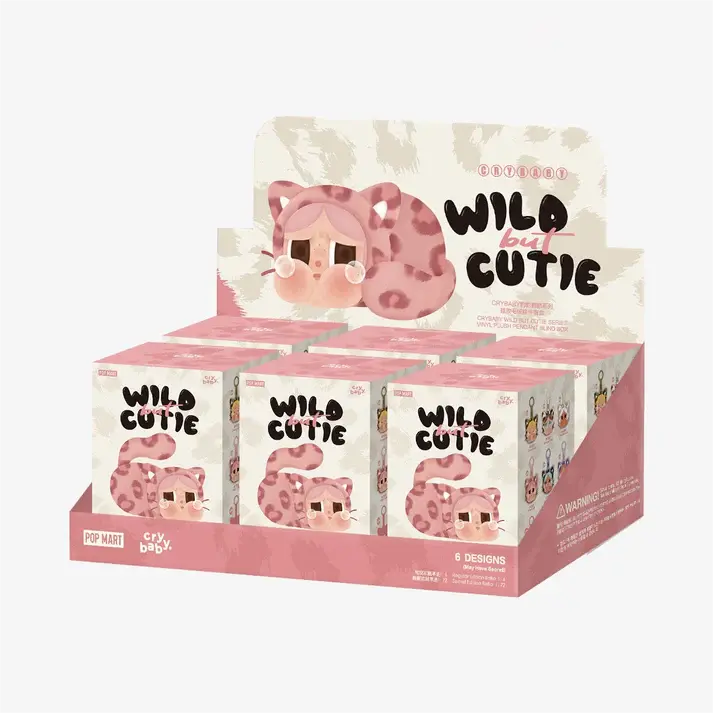CRYBABY Wild but Cutie Series - Vinyl Plush Pendant Blind Box