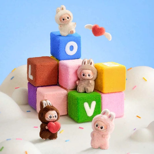 LABUBU Secret Code Series 4 – Mini PVC Plush Blind Box Charm