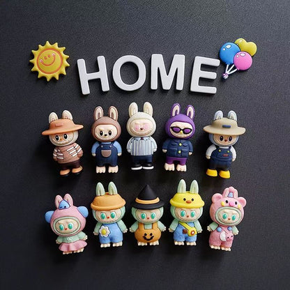 LABUBU Creative 3D Fridge Magnet
