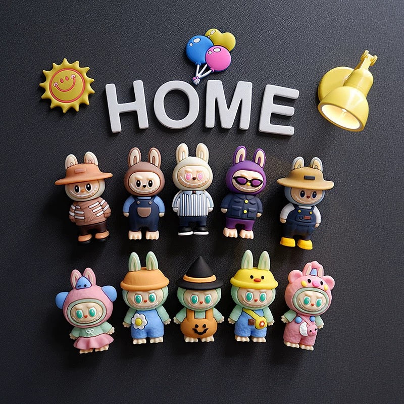 LABUBU Creative 3D Fridge Magnet