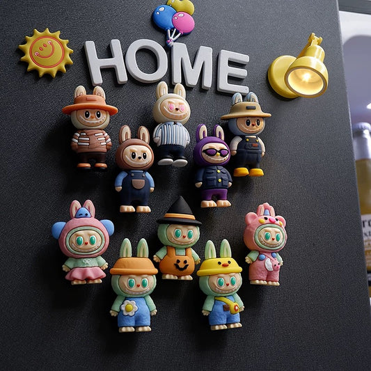 LABUBU Creative 3D Fridge Magnet
