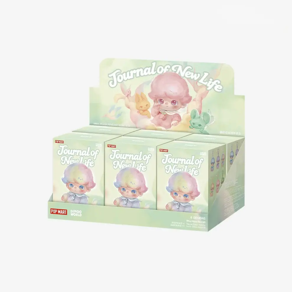 DIMOO Journal of New Life Series Vinyl Plush Pendant Blind Box