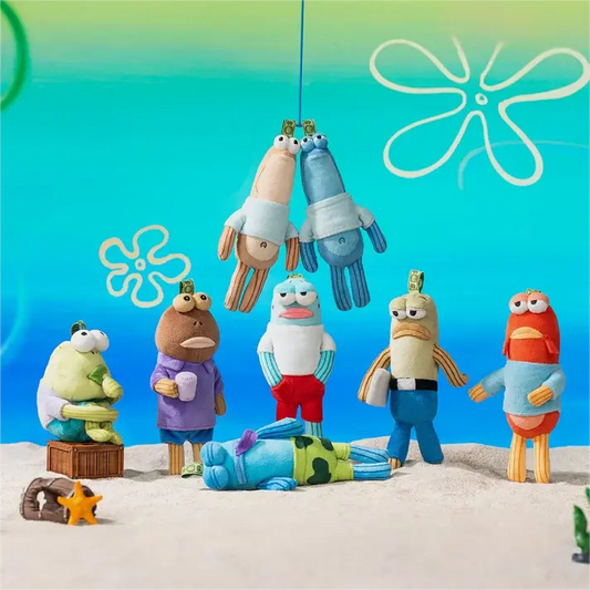 Bikini Bottom Buddies - Whimsical Plush Dolls, Blind Box