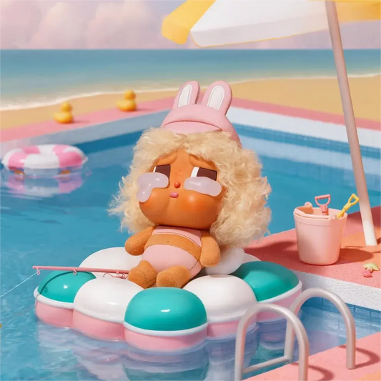 CRYBABY Vacation Mode On Series-Vinyl Plush Pendant Blind Box