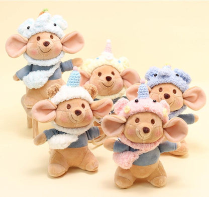 Cute Kangaroo Plush Keychain – Soft Backpack Charm Toy