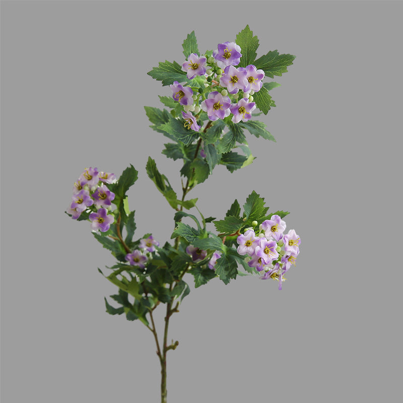 Artificial Snowball Flower – Handmade Silk Floral Stem