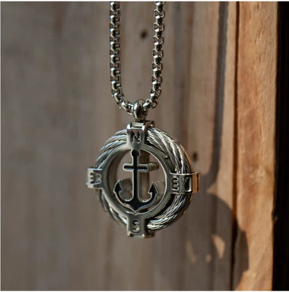 STRRY AGE Series · Anchor Harbor Men’s Necklace