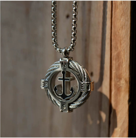STRRY AGE Series · Anchor Harbor Men’s Necklace