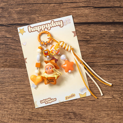 DIY Star Buddy Keychain – Soft Rubber Phone & Bag Charm Pendant