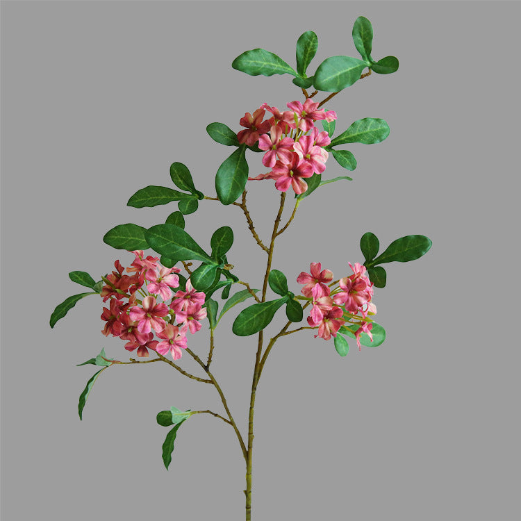 Artificial Blue Mist Flower – Handmade Silk Floral Stem