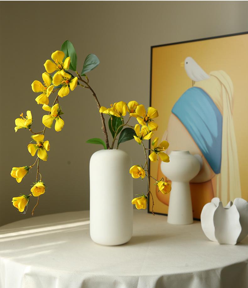 Artificial Flowing Privet Flower – Handmade Silk Floral Stem
