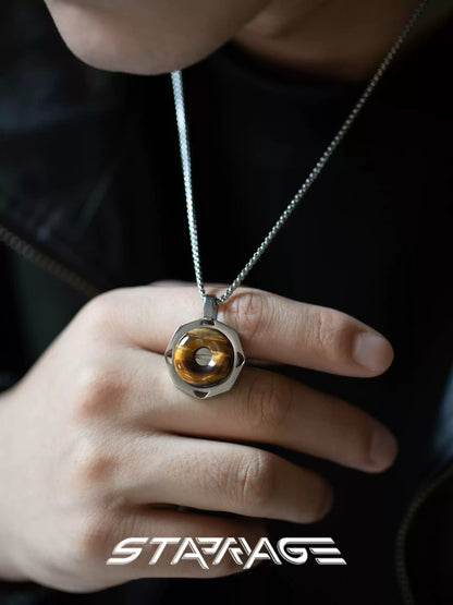 STRRY AGE Series · Star Ring Realm Pendant Necklace