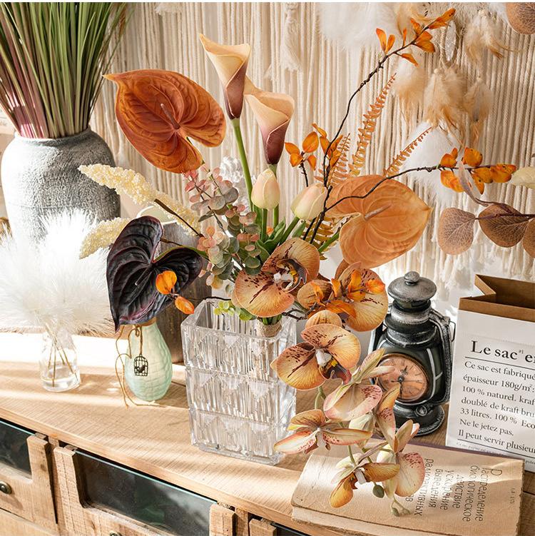 Artificial “Breeze & Moonlight” Bouquet – Handmade Mixed Floral Arrangement