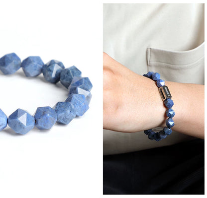 TIMORY Time Capsule Series Light Blue Dumortierite “Poseidon” Bracelet
