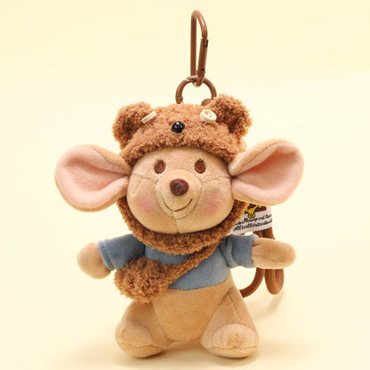 Cute Kangaroo Plush Keychain – Soft Backpack Charm Toy