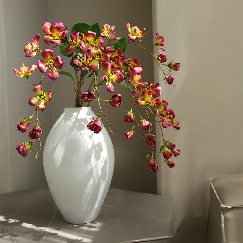 Artificial Flowing Privet Flower – Handmade Silk Floral Stem