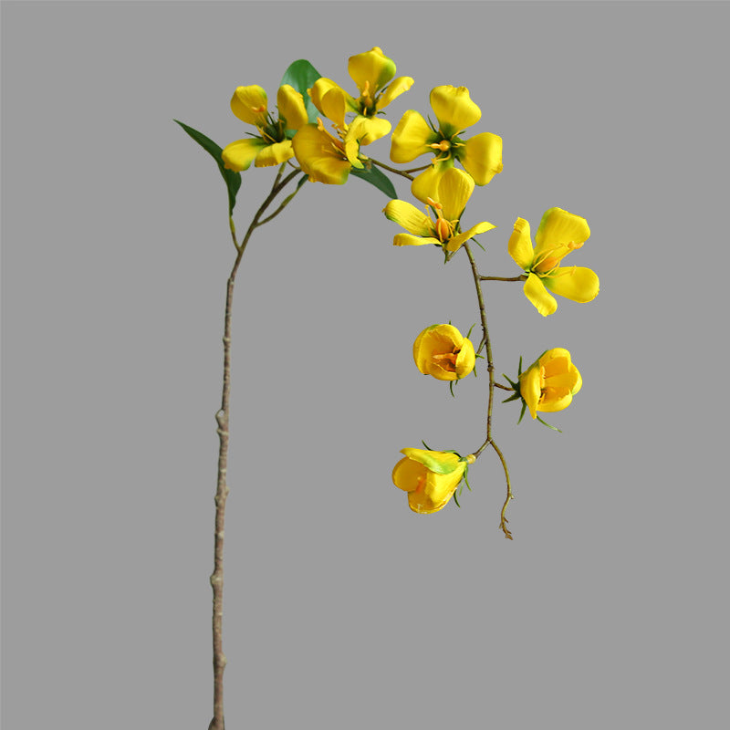 Artificial Flowing Privet Flower – Handmade Silk Floral Stem