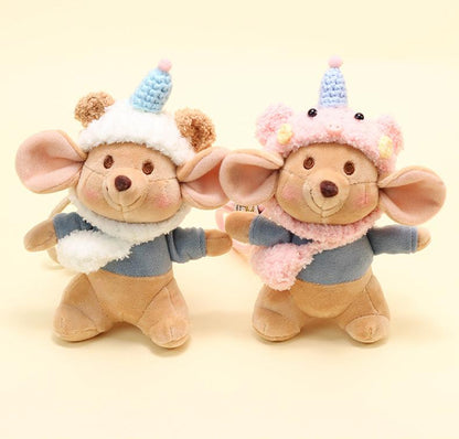 Cute Kangaroo Plush Keychain – Soft Backpack Charm Toy