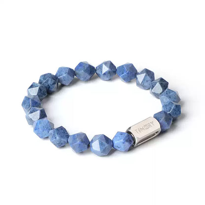 TIMORY Time Capsule Series Light Blue Dumortierite “Poseidon” Bracelet