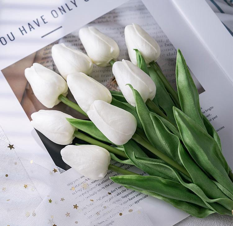 Artificial mini tulips