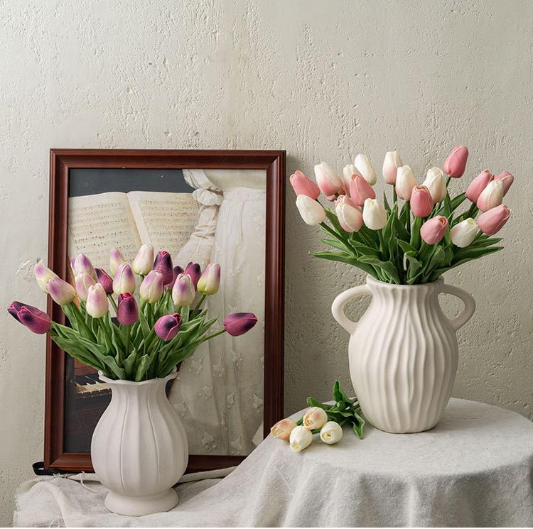 Artificial mini tulips