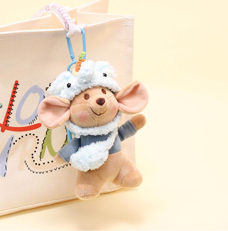 Cute Kangaroo Plush Keychain – Soft Backpack Charm Toy