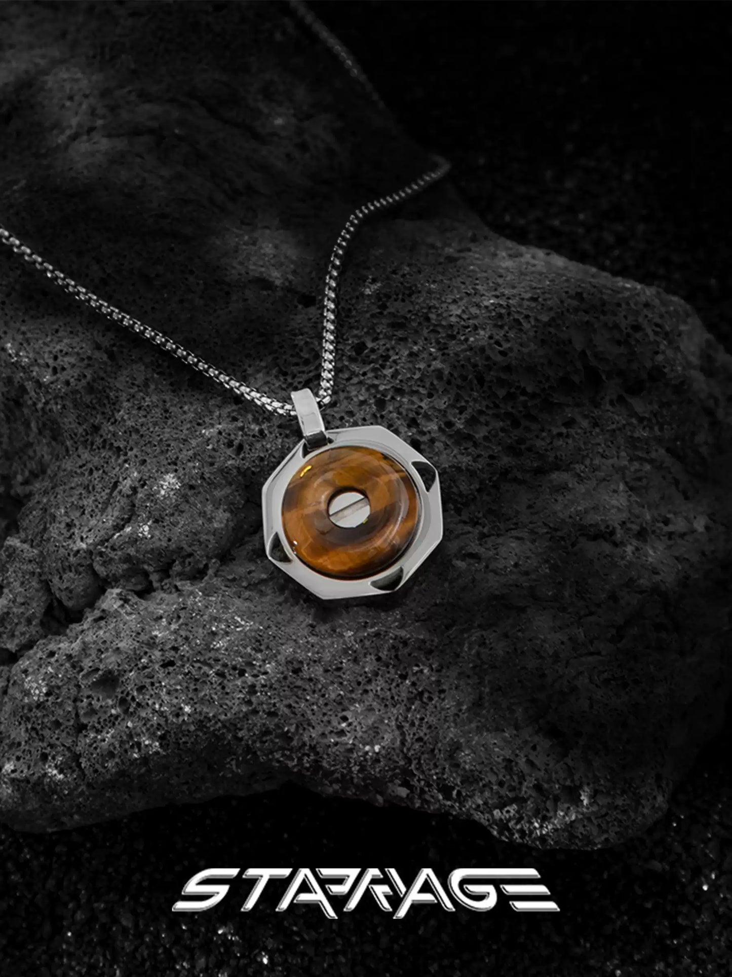 STRRY AGE Series · Star Ring Realm Pendant Necklace