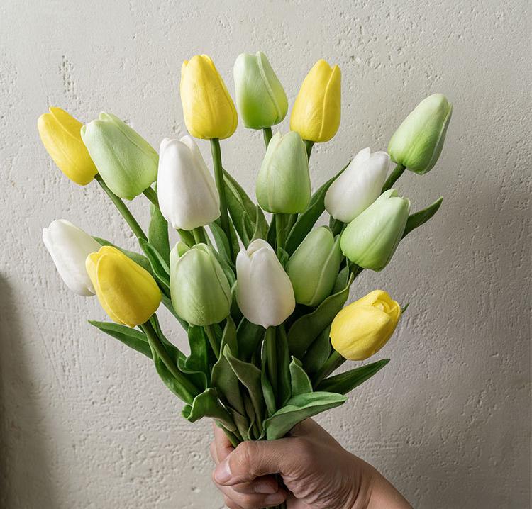 Artificial mini tulips