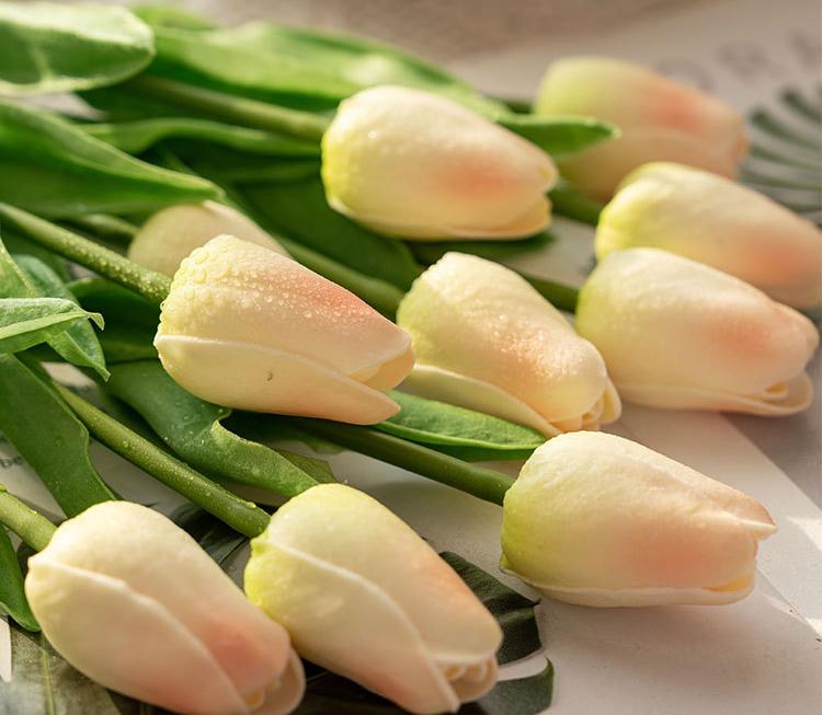 Artificial mini tulips