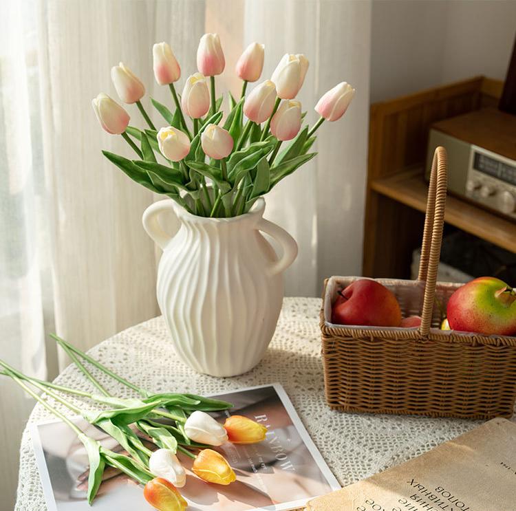 Artificial mini tulips