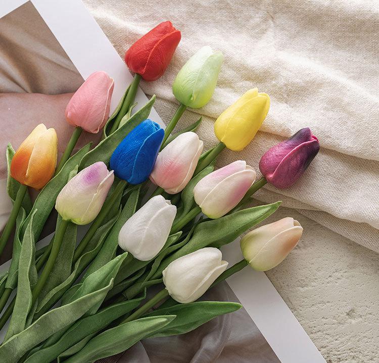 Artificial mini tulips