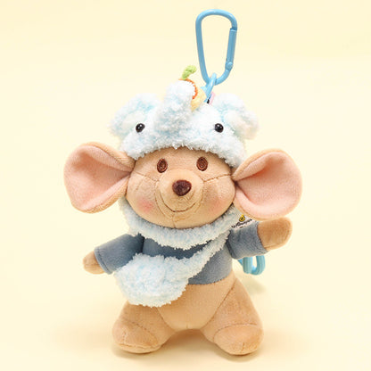 Cute Kangaroo Plush Keychain – Soft Backpack Charm Toy