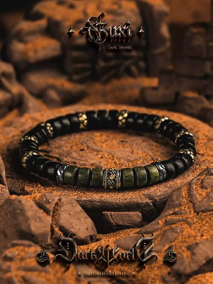 GUXI Series · Fallen Shadow Sandalwood Bracelet