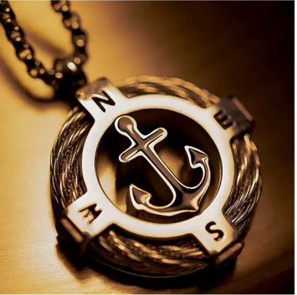 STRRY AGE Series · Anchor Harbor Men’s Necklace