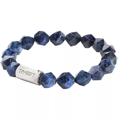 TIMORY Dumortierite Bracelet for Men | Time Capsule Minimalist Luxury Jewelry