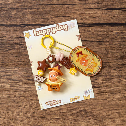 DIY Star Buddy Keychain – Soft Rubber Phone & Bag Charm Pendant